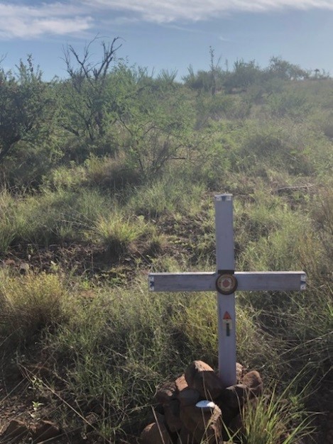 Crosses in the desert