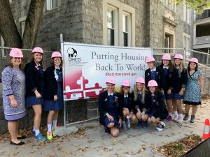 NDP students visit Marian House
